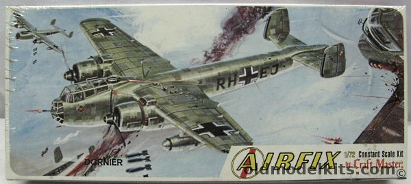 Airfix 1/72 Dornier Do-217 E.2 - Craftmaster Issue, 1402-100 plastic model kit